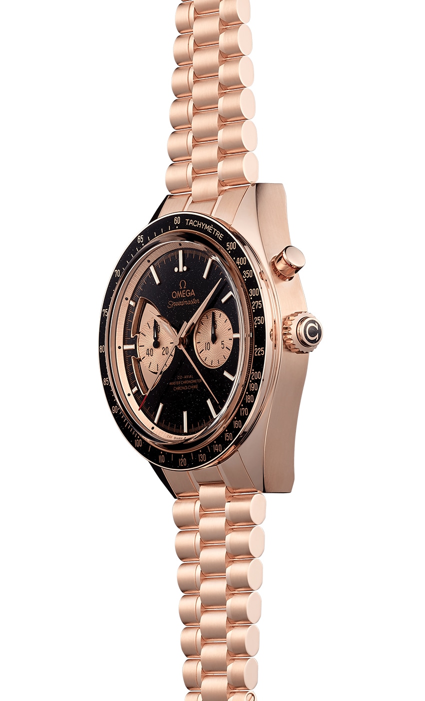 Chrono Chime Speedmaster Sedna™ gold Chronograph Watch 522.50